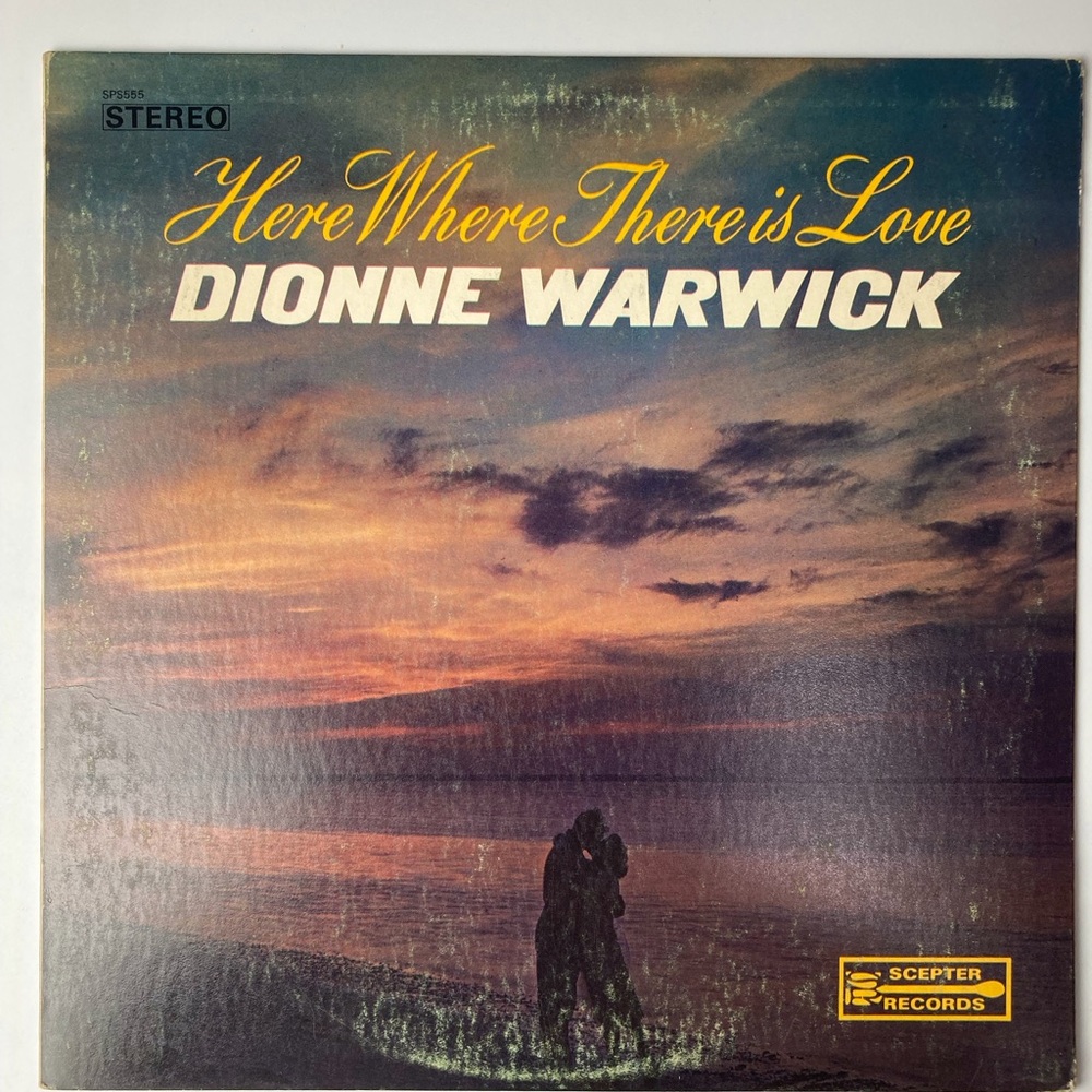 Dionne Warwick Here Where There Is Love Vintage Vinyl Record Album - Picture 1 of 4